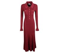 Self Portrait- Vestido Burdeos Aw 25 Elegante Estilo Chic- Dresses- Mujer- Rojo- S- Vestido Burdeos Aw 25 Elegante Estilo Chic