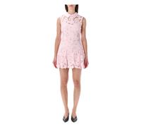 Self Portrait - Vestido Mini de Encaje - Dresses - Mujer - Rosa - 2XS -