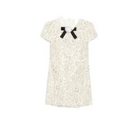 Self Portrait - Vestido Mini de Lentejuelas - Dresses - Mujer - Beige - 2XS -