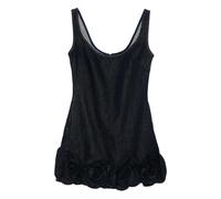 Self Portrait - Vestido vaquero corto - Dresses - Mujer - Azul - XS -