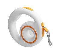 Self Retracting Leash, Reflective Heavy Duty Ribbon, Extension Lead with Break Feature, Elastic Bungee Restraint, Nylon Strap with Ergonomic Design, Pet Walker for Pathway and Training 5.71 Inches