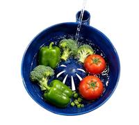 Self Rotating Berry Bowl 3D Printed - Quick Self Rotating Washer with Drain
