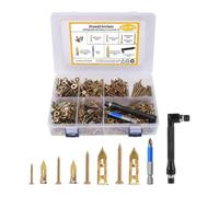 Self-Self Drilling Drywall Screws | 420 Piece Steel Bolts Mounting Hardware