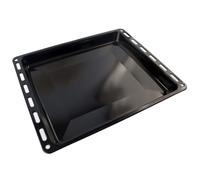Self Spares - Bandeja esmaltada de 465 x 375 x 40 mm, color negro, compatible con Siemens, Neff, Bosch, Constructa, bandeja de horno 00742637