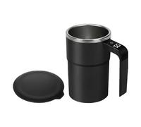Self Stirring Coffee Mug | 380ml Milk Water Drinkware - Magnetic Self Stirring Cup with Lid | for Tea Beverage Cocoa Honey Home Kitchen Bar Birthday Christmas Office
