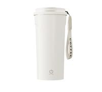 Self Stirring Cup - Rechargeable Temperature Display | Automatic Magnetic Stirring Mug | For Milk Protein Drinks Oatmeal Flour Egg Travel Home Office Camping Picnic Portable Blender Mixing Task