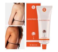 Self-Tanning Gel, Sun Care Cream, SPF 30 Moisture Formula, Fast Absorbing Accelerator, 88g Lightweight Lotion on Face and Body use for Outdoor Tanning, Sunbathing, Poolside Glow