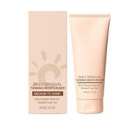 Self-Tanning Skin Lotion, 60g Non-Greasy, Hydrating Cream Balm With Sturdy Build, Tanner Aid With Smooth Comfort, Modern Beauty Style, Accessory For Beach Pool Seaside Sun Indoor Outdoor 120g