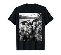 Selfie de criptids ovni del Monstruo del Lago Ness, alienígena de Bigfoot Camiseta