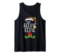 Selfie Elfie Elf Christmas Camiseta sin Mangas