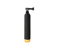 Selfie flotante para insta360 y para cámaras de acción dji, PC impermeable y mango de buceo de acero inoxidable, poste ligero de 22 cm (amarillo)