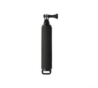Selfie flotante para insta360 y para cámaras de acción dji, PC impermeable y mango de buceo de acero inoxidable de 22 cm, poste ligero (negro)