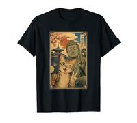 Selfie Gato con Buda Ichi-Go Ichi-E Momento Zen Camiseta gráfica económica
