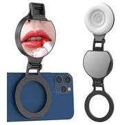 Selfie Light - Luces de espejo suaves regulables | luz fotográfica,Antorcha de belleza magnética, para fotografía de trabajo Maquillaje Contenido Grabación Mecánica Navidad Computer Streaming