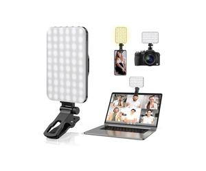 Selfie light - NOBRAND - 2200 mAh rechargeable battery - 7 lighting modes - 60 LEDs