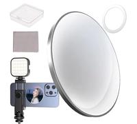 Selfie Mirror, Espejo para la Parte Posterior del teléfono - Pantalla magnética Selfie | Pantalla de vlog de 2.2 Pulgadas para reflejar Vlogging portátil de Alta resolución Vlogging Maquillaje