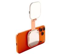 Selfie Mirror for Phone, 3-Level Rechargeable Lamp, 3x2.6 Inch Magnetic Fill Light with Pro Build, Tough LED Light, Content Gear with Modern Style, Selfie Mirror for Streaming & Travel