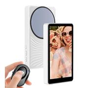 Selfie Monitor Screen, Magnetic Screen Mount, Portable Smartphone Accessory, Live Streaming Tool, Lightweight Video Recorder, Easy Attach Design, Ideal for Recording, Photography, Vlogging