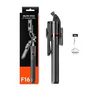 Selfie Portátil | Selfie Stick Retráctil | Telescópico 2 en 1 Antigolpes con Trípode Inalámbrico para Teléfono, para Viajes, Fotografía, Vlogging, Camping y Transmisiones en Directo