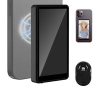 Selfie Screen, Monitor Accessory, Magnetic Portable 4.09x2.36x0.39 Inches for Live Streaming and Vlogging, Smartphone Attachment Video Recording Photography Content Creation, Creators Influencers