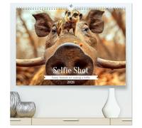 Selfie Shot (High Quality Premium Wall Calendar 2026 DIN A2 landscape),CALVENDO 12 Month Wall Calendar: Funny Animals making a Selfie