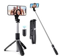 Selfie Stick, con mando a distancia inalámbrico y soporte de cabeza de trípode, extensible y portátil, multifuncional, en vivo para Samsung Galaxy A13 A23 A33 A53 A73 5G