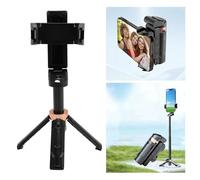 Selfie Stick con Obturador Remoto de Bluetooth Desmontable, Piso Universal portátil Quadrupod 360 Grados de rotación Selfie Stick para teléfono móvil