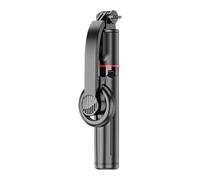 Selfie Stick Tripod, Magnetic Phone Tripod Wireless, Extendable Stand for Selfies, Video Recording, Live Streaming, Vlogging, Phones and Cameras, 41.14 Inches, Black, Sturdy