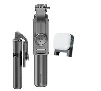 Selfie Stick Tripod - Phone Selfie Stick | Rotatable Selfie Stick | Phone Holder 360 Degree Selfie Tripod | Small Travel Retractable Portable Live Photo Floor Wireless Tripod for Photograph