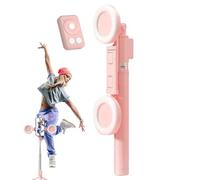 Selfie Stick Tripod With Light, 67 Inch Height Phone Tripod, Portable Wireless Remote Tripod, Travel Phone Tripod Stand, Recording Tripod Stand, Vlogging Tripod For Phone, Live Streaming Tripod