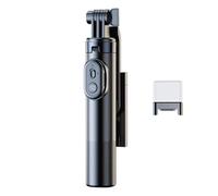 Selfie Stick Tripod with Remote, Phone Stick with Light, Extendable Aluminum Alloy Cell Phone Tripod, 360 Rotating Mount Stand for Selfie, Video Recording, Photo, and Live Stream