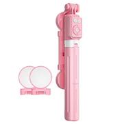 Selfie Stick Trípode - Obturador Remoto Inalámbrico, Soporte De Cámara De Teléfono | Trípode Extensible Largo con Conexión Bluetoth, Luz De Relleno Duaal, Soporte Ajustable Estable para, Transm