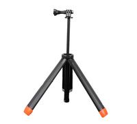 Selfie Stick Trípode para Cámaras de Acción, 4 en 1 Soporte de Trípode Extensible con Tornillo de 1/4 Pulgadas, Mango Flotante a Prueba de Agua para Cámaras de Acción
