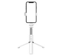 Selfie Stick Trípode - Pole de soporte móvil retráctil de 19.9 cm para viajar, filmar, vlogging, maquillaje, gimnasio, escritorio con proceso de manos libres, ángulos ajustables para teléfonos intelig