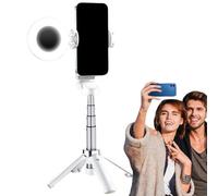 Selfie Tripod, Portable Smartphone Mount Stand, 360° Rotation with Wireless Remote, Travel Friendly Tripod for Vlogging, Livestreaming, and Photography