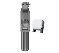 Selfie trípode de Viaje - Trípode portátil | Puerta del teléfono giratoria 360 ° Ajustable, diseño Compacto retráctil, construcción de Aluminio Ligero Plegable, trípode inalámbrico Stabi