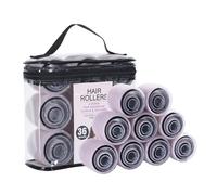 Selfs Grip - Juego de 36 rulos de pelo con bolsa de transporte para volúmenes largos, medianos, cortos, gruesos, delgados, herramienta para peinar el cabello