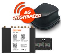 Selfsat 5g cat 20 wifi 6 wlan router mwr 6550 hasta 3,4 gbps incl. antena 5g negro