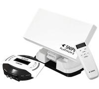 Selfsat antena plana satélite totalmente automática snipe platinum 2 con gps / bluetooth / twin lnb