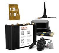 SELFSAT Enrutador WLAN MWR 5560 eSIM 5G Cat 20 de hasta 3,4 Gbps incluyendo antena SATCO 5G negro