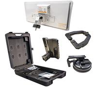 Caja plana para antena de satélite doméstica (LNB simple) extraíble con ventosa (H30TK) - SELFSAT