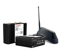 SELFSAT MWR 4540 4G Cat 6 - Router inalámbrico (hasta 300 Mbps, Incluye Antena Shark 5G, Color Negro)
