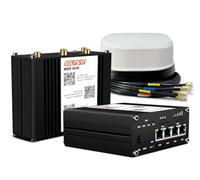 SELFSAT MWR 4540 - Router Wi-Fi 4G Cat 6 hasta 300 Mbps con antena SATCO 5G, color blanco