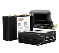 SELFSAT MWR 5540 5G Cat 12 - Router inalámbrico (hasta 2,6 Gbps, Incluye Antena SATCO 5G, Color Negro)