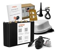 SELFSAT MWR 5550 blanco (4G / LTE / 5G y WLAN router de Internet de hasta 3,3 Gbps, incluida la antena de techo 5GB)