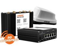Selfsat mwr 5560 router wlan esim 5g cat 20 hasta 3,4 gbps incluida antena selfsat 5g blanca