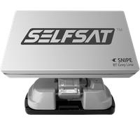 Selfsat snipe bt grey line antena sat de camping totalmente automática con bluetooth twin lnb