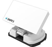 Selfsat Snipe V3 Single - Antena de satélite automática, White Edition
