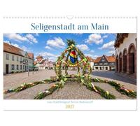 Seligenstadt am Main (Wandkalender 2027 DIN A3 quer), CALVENDO Monatskalender: Historische Fachwerkstadt mit der berühmten Einhard-Basilika und einem prachtvollen Klostergarten direkt am Fluss.