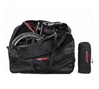 Selighting - Bolsa de Transporte para Bicicleta, Bolsa de Ruedas, Impermeable, Funda de Transporte para Bicicleta, Plegable, 20 Pulgadas, Color Negro